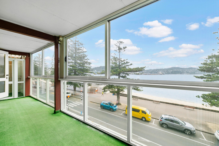 Up for grabs at 252 Oriental Parade and 1 Baring Street, in Oriental Bay, Wellington, which comprises a popular dairy and upstairs living quarters and a separate house at the back. Photo / Supplied
